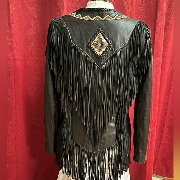 Leather Biker Jacket - Picture 6 of 6